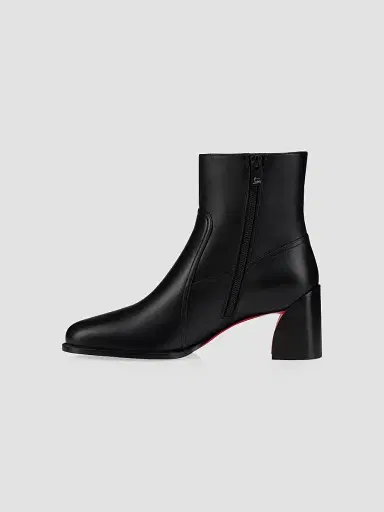 Christian Louboutin Women's Ira Zipped Booties - Black | Thumbnail 4 Christian Louboutin Women's Ira Zipped Booties - Black | Thumbnail 4