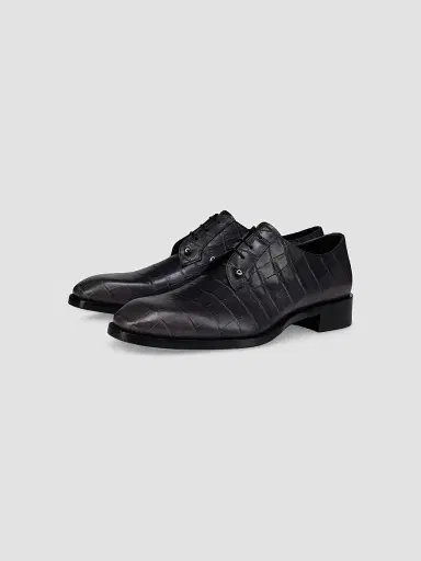 Christian Louboutin Men's Chambeliss Derbies - Phantom Grey - Size 13.5 | Thumbnail 2 Christian Louboutin Men's Chambeliss Derbies - Phantom Grey - Size 13.5 | Thumbnail 2