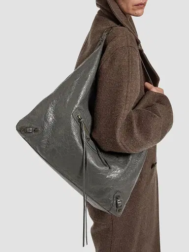 Balenciaga Women's Le City Hobo Bag - Volcanic Rock | Thumbnail 3 Balenciaga Women's Le City Hobo Bag - Volcanic Rock | Thumbnail 3