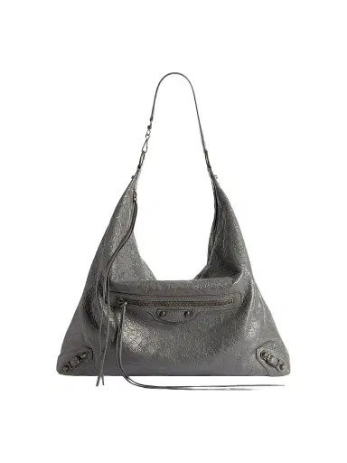 Balenciaga Women's Le City Hobo Bag - Volcanic Rock | Thumbnail 1 Balenciaga Women's Le City Hobo Bag - Volcanic Rock | Thumbnail 1