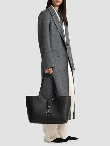 Strathberry Women's Kite Grain Leather Tote - Black | Thumbnail 3 Strathberry Women's Kite Grain Leather Tote - Black | Thumbnail 3