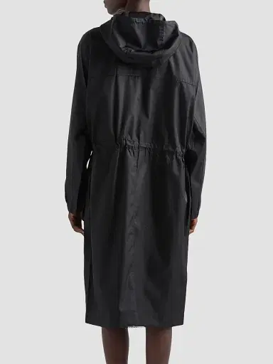Prada Women's Nylon Rain Jacket - Black | Thumbnail 4 Prada Women's Nylon Rain Jacket - Black | Thumbnail 4