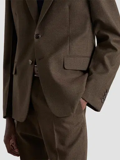 Prada Men's Single-Breasted Wool Suit - Green | Thumbnail 5 Prada Men's Single-Breasted Wool Suit - Green | Thumbnail 5