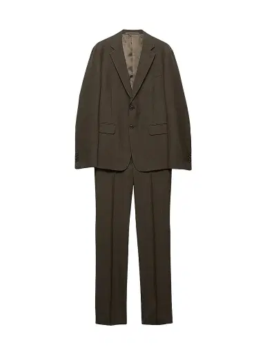 Prada Men's Single-Breasted Wool Suit - Green | Thumbnail 1 Prada Men's Single-Breasted Wool Suit - Green | Thumbnail 1