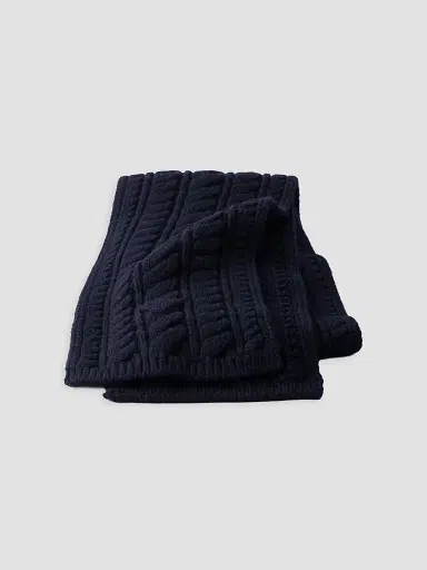 Prada Women's Wool Scarf - Blue | Thumbnail 2 Prada Women's Wool Scarf - Blue | Thumbnail 2