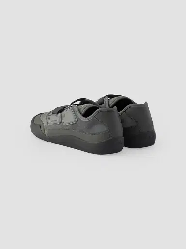 Prada Men's Speedrock Leather and Mesh Fabric Sneakers - Dark Grey | Thumbnail 3 Prada Men's Speedrock Leather and Mesh Fabric Sneakers - Dark Grey | Thumbnail 3