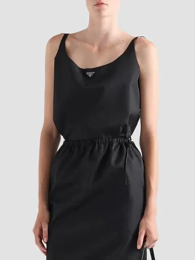 Prada Women's Nylon Tank Top - Black | Thumbnail 3 Prada Women's Nylon Tank Top - Black | Thumbnail 3