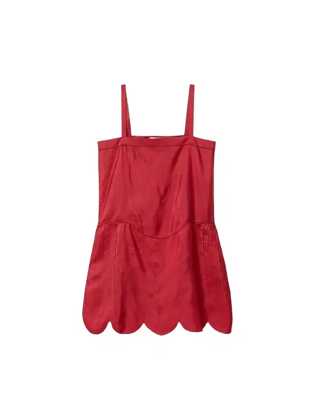 Women's Silk Dress - Red Women's Silk Dress - Red