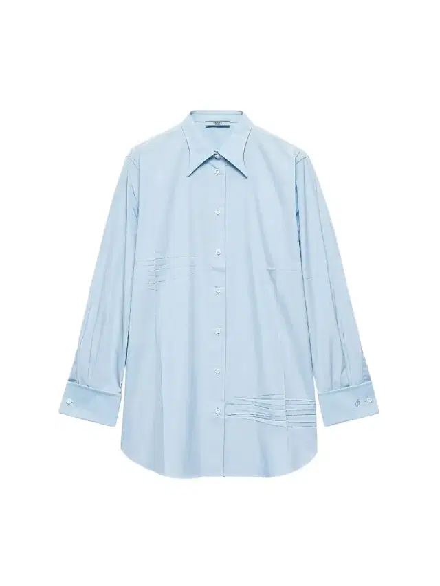Women's Poplin Shirt - Blue Women's Poplin Shirt - Blue