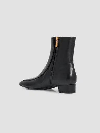 Herbert Levine Women's Shadow Ban 30MM Leather Ankle Boots - Soft Calf Black | Thumbnail 2 Herbert Levine Women's Shadow Ban 30MM Leather Ankle Boots - Soft Calf Black | Thumbnail 2