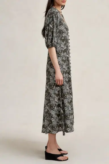 La Ligne Florence Dress - Taupe Floral | Thumbnail 5 La Ligne Florence Dress - Taupe Floral | Thumbnail 5