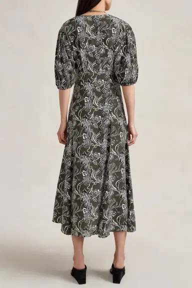 La Ligne Florence Dress - Taupe Floral | Thumbnail 8 La Ligne Florence Dress - Taupe Floral | Thumbnail 8