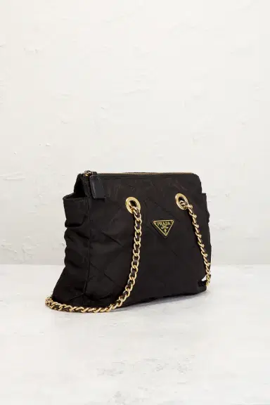 FWRD Renew Prada Tessuto Tote Bag | Thumbnail 4 FWRD Renew Prada Tessuto Tote Bag | Thumbnail 4