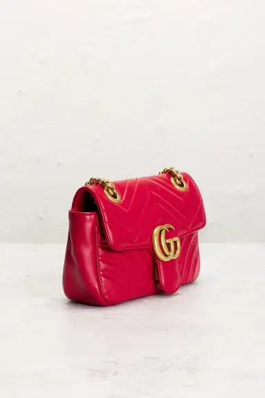 FWRD Renew Gucci Mini GG Marmont Shoulder Bag | Thumbnail 4 FWRD Renew Gucci Mini GG Marmont Shoulder Bag | Thumbnail 4