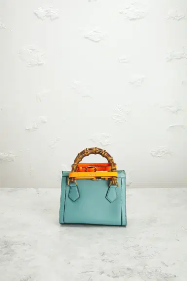 FWRD Renew Gucci Mini Diana Tote Bag | Thumbnail 3 FWRD Renew Gucci Mini Diana Tote Bag | Thumbnail 3