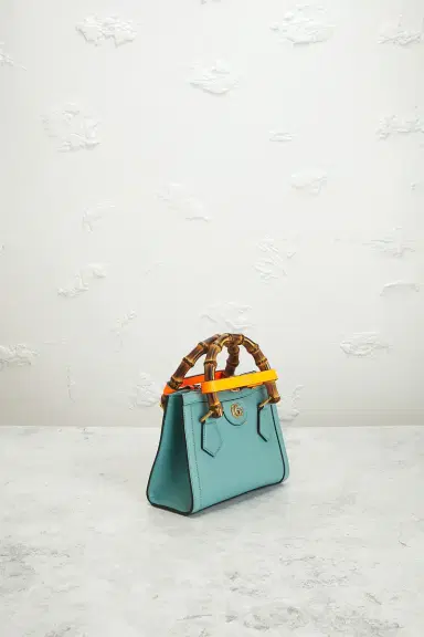 FWRD Renew Gucci Mini Diana Tote Bag | Thumbnail 4 FWRD Renew Gucci Mini Diana Tote Bag | Thumbnail 4