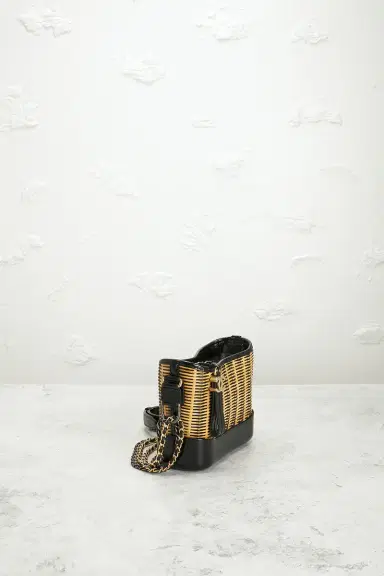 chanel Chanel Rattan Small Gabrielle Hobo Bag | Thumbnail 4 chanel Chanel Rattan Small Gabrielle Hobo Bag | Thumbnail 4