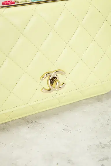 chanel Chanel Lambskin Trendy CC Wallet On Chain | Thumbnail 6 chanel Chanel Lambskin Trendy CC Wallet On Chain | Thumbnail 6