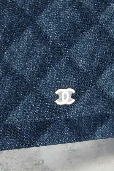 Chanel Chanel Denim Printed Wallet On Chain | Thumbnail 6 Chanel Chanel Denim Printed Wallet On Chain | Thumbnail 6