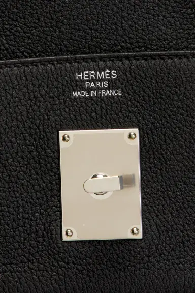 FWRD Renew Hermes Toile & Evercolor Haut A Courroies Birkin 40 Handbag | Thumbnail 6 FWRD Renew Hermes Toile & Evercolor Haut A Courroies Birkin 40 Handbag | Thumbnail 6