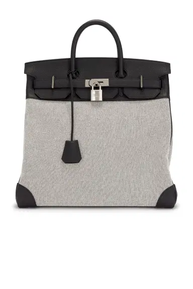 FWRD Renew Hermes Toile & Evercolor Haut A Courroies Birkin 40 Handbag | Thumbnail 1 FWRD Renew Hermes Toile & Evercolor Haut A Courroies Birkin 40 Handbag | Thumbnail 1