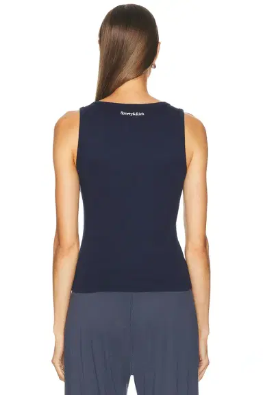 Sporty & Rich x Yankees Krystal Cropped Tank Top | Thumbnail 3 Sporty & Rich x Yankees Krystal Cropped Tank Top | Thumbnail 3