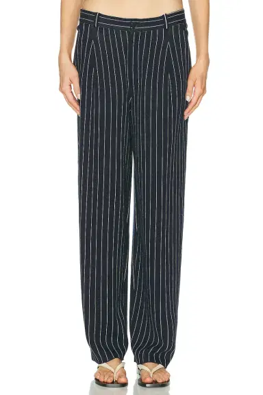 Guest In Residence Pinstripe Carpenter Pant | Thumbnail 1 Guest In Residence Pinstripe Carpenter Pant | Thumbnail 1