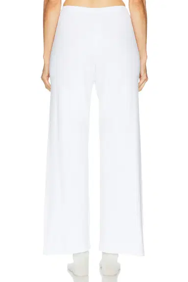 Sporty & Rich Signature Logo Ribbed House Pant | Thumbnail 4 Sporty & Rich Signature Logo Ribbed House Pant | Thumbnail 4