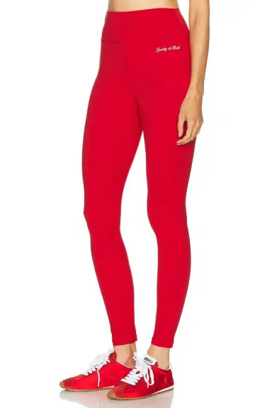Sporty & Rich Signature Logo Legging | Thumbnail 3 Sporty & Rich Signature Logo Legging | Thumbnail 3