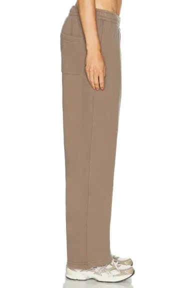 Sporty & Rich NY Crest Embroidered Wide Sweatpant | Thumbnail 2 Sporty & Rich NY Crest Embroidered Wide Sweatpant | Thumbnail 2