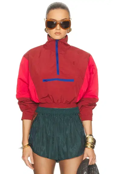 Saint Laurent Half Zip Sweatshirt | Thumbnail 1 Saint Laurent Half Zip Sweatshirt | Thumbnail 1