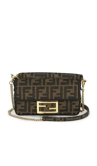 FWRD Renew Fendi Mini FF 1974 Baguette Shoulder Bag | Thumbnail 1 FWRD Renew Fendi Mini FF 1974 Baguette Shoulder Bag | Thumbnail 1