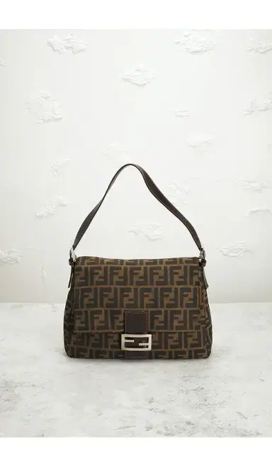 FWRD Renew Fendi Zucca Mama Forever Baguette Shoulder Bag | Thumbnail 2 FWRD Renew Fendi Zucca Mama Forever Baguette Shoulder Bag | Thumbnail 2