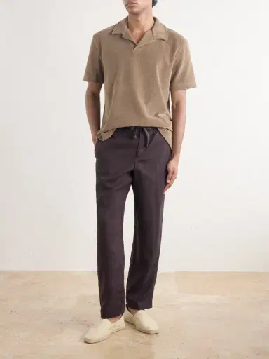 Orlebar Brown Cotton-Terry Polo-Shirt - Men | Thumbnail 2 Orlebar Brown Cotton-Terry Polo-Shirt - Men | Thumbnail 2