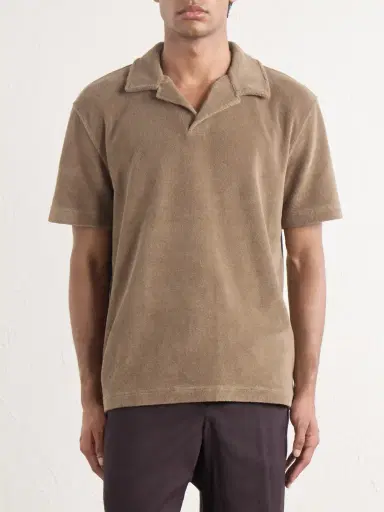 Orlebar Brown Cotton-Terry Polo-Shirt - Men | Thumbnail 3 Orlebar Brown Cotton-Terry Polo-Shirt - Men | Thumbnail 3