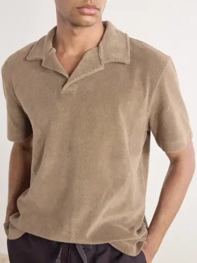 Orlebar Brown Cotton-Terry Polo-Shirt - Men | Thumbnail 5 Orlebar Brown Cotton-Terry Polo-Shirt - Men | Thumbnail 5