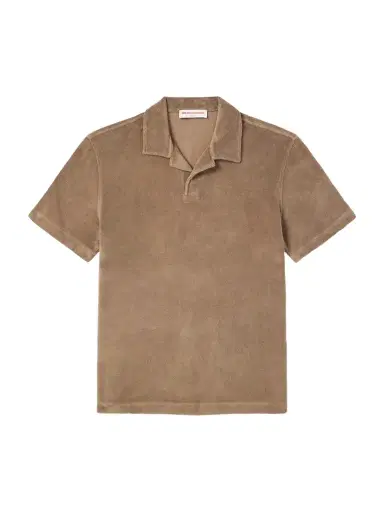 Orlebar Brown Cotton-Terry Polo-Shirt - Men | Thumbnail 1 Orlebar Brown Cotton-Terry Polo-Shirt - Men | Thumbnail 1