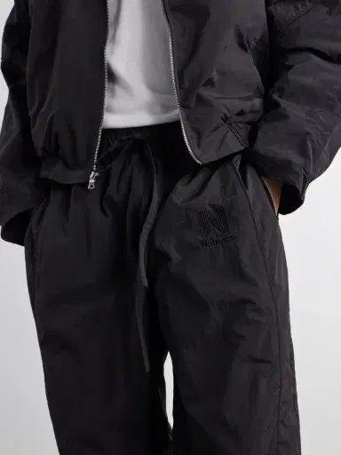 Nahmias Logo-Appliquéd Straight-Leg Shell Sweatpants - Men | Thumbnail 5 Nahmias Logo-Appliquéd Straight-Leg Shell Sweatpants - Men | Thumbnail 5