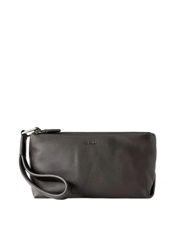 Secondskin Softy Leather Wash Bag - Men Secondskin Softy Leather Wash Bag - Men