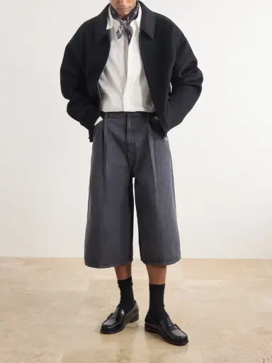 KAPITAL Wide-Leg Denim Shorts - Men | Thumbnail 2 KAPITAL Wide-Leg Denim Shorts - Men | Thumbnail 2