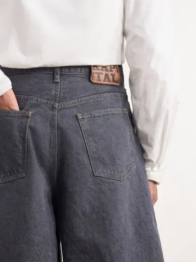 KAPITAL Wide-Leg Denim Shorts - Men | Thumbnail 4 KAPITAL Wide-Leg Denim Shorts - Men | Thumbnail 4