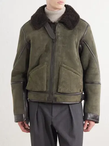 Polo Ralph Lauren Shearling Flight Jacket - Men | Thumbnail 3 Polo Ralph Lauren Shearling Flight Jacket - Men | Thumbnail 3