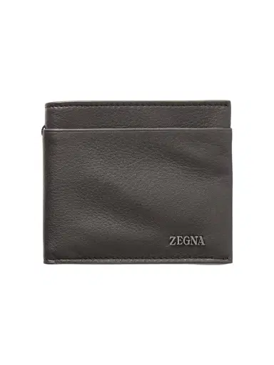 Zegna Secondskin Logo-Embellished Leather Billfold Wallet - Men | Thumbnail 1 Zegna Secondskin Logo-Embellished Leather Billfold Wallet - Men | Thumbnail 1