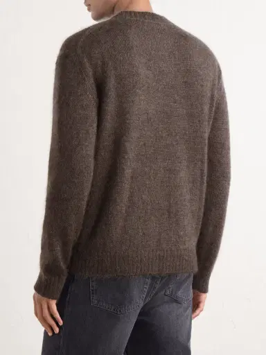 PIACENZA 1733 Mohair and Silk-Blend Sweater - Men | Thumbnail 4 PIACENZA 1733 Mohair and Silk-Blend Sweater - Men | Thumbnail 4