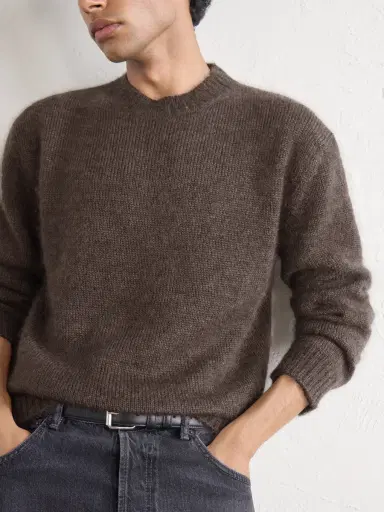PIACENZA 1733 Mohair and Silk-Blend Sweater - Men | Thumbnail 5 PIACENZA 1733 Mohair and Silk-Blend Sweater - Men | Thumbnail 5