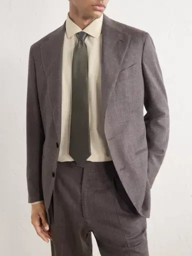 Zegna 8 cm Silk-Jacquard Tie - Men | Thumbnail 3 Zegna 8 cm Silk-Jacquard Tie - Men | Thumbnail 3