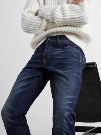 Tom Ford Slim-Fit Selvedge Jeans - Men | Thumbnail 5 Tom Ford Slim-Fit Selvedge Jeans - Men | Thumbnail 5