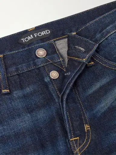 Tom Ford Slim-Fit Selvedge Jeans - Men | Thumbnail 6 Tom Ford Slim-Fit Selvedge Jeans - Men | Thumbnail 6