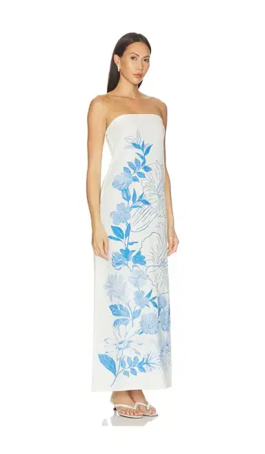 Verandah Strapless Tulip Gown | Thumbnail 2 Verandah Strapless Tulip Gown | Thumbnail 2
