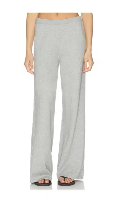 Eterne Cotton Cashmere Wide Leg Lounge Pant | Thumbnail 2 Eterne Cotton Cashmere Wide Leg Lounge Pant | Thumbnail 2